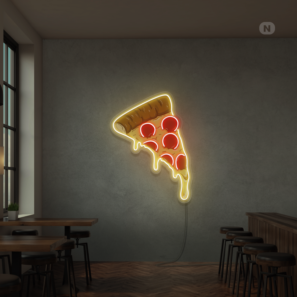 Neonskilt Pizza