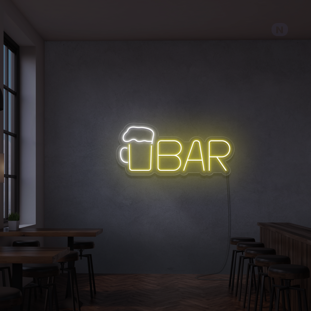 Neonskilt Bar