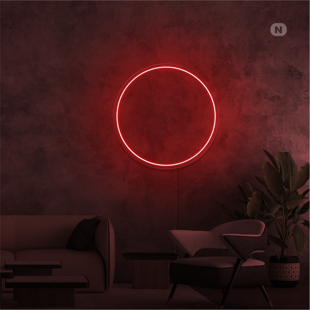 Neonskilt ZEN cirklen
