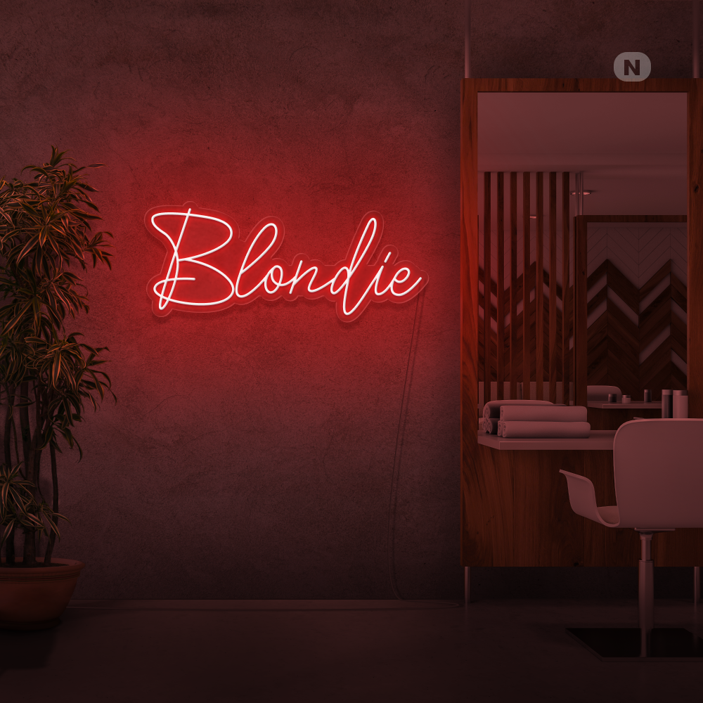 Neon Verlichting Blondie