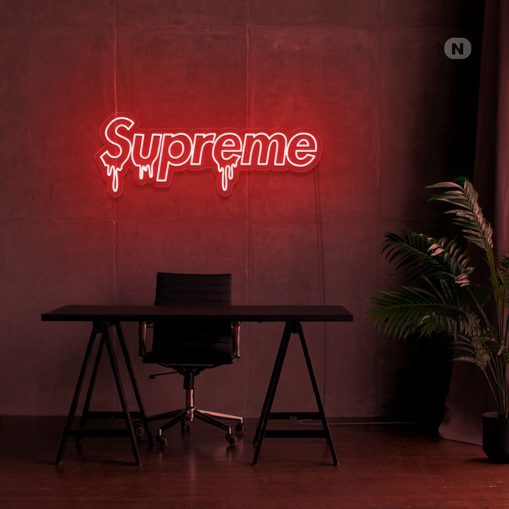 Neonskilt Supreme