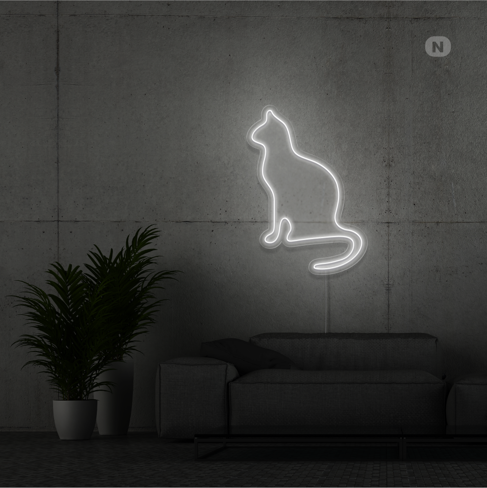 Neonskilt Kat
