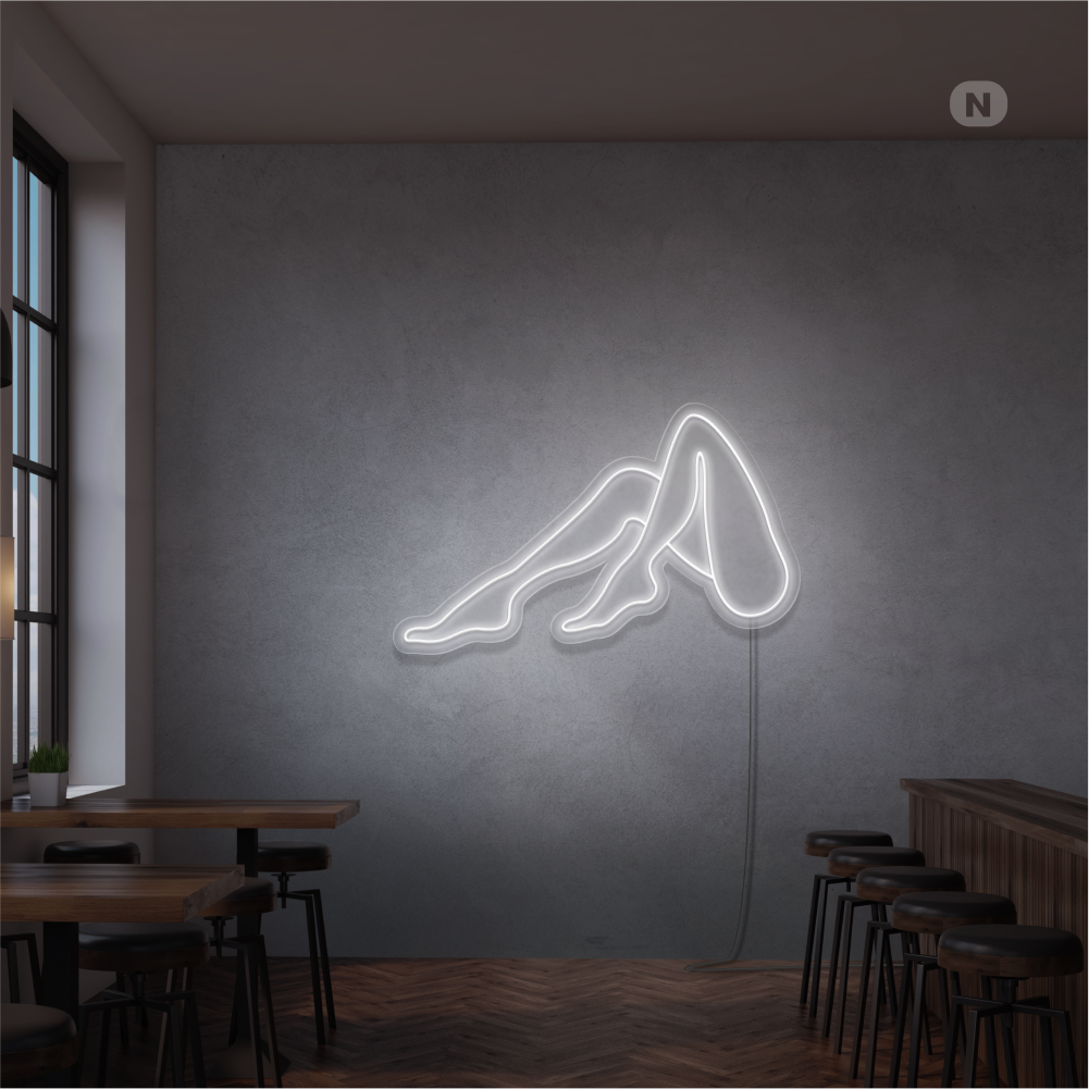 Neonskilt Kvinders ben