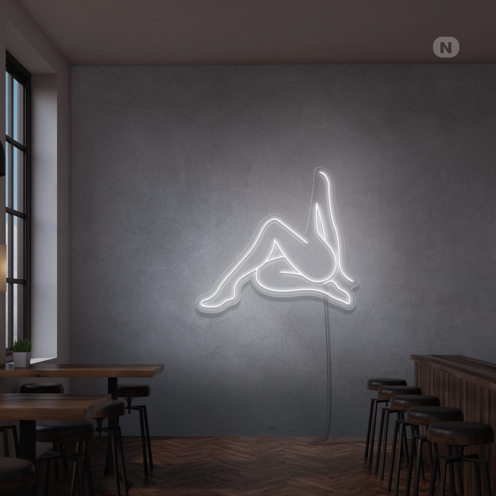 Neonskilt Sexet pige