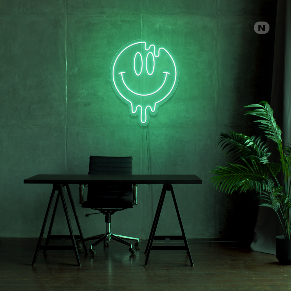 Neonskilt Smiley