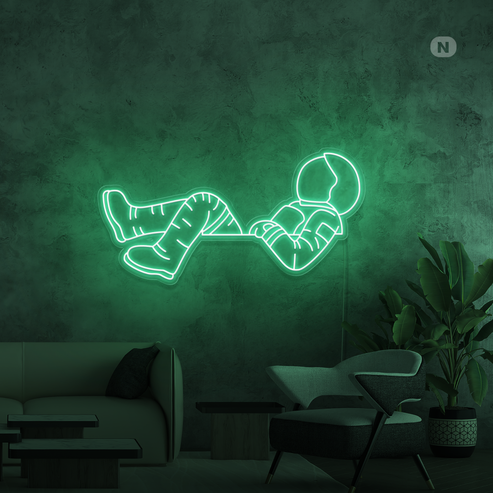 Neonskilt Astronaut