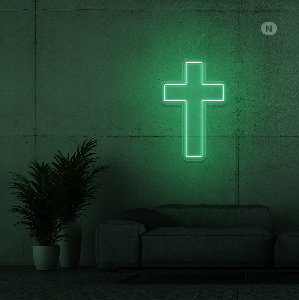 Neon Verlichting Kruis