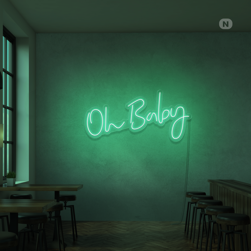 Neonskilt Oh Baby