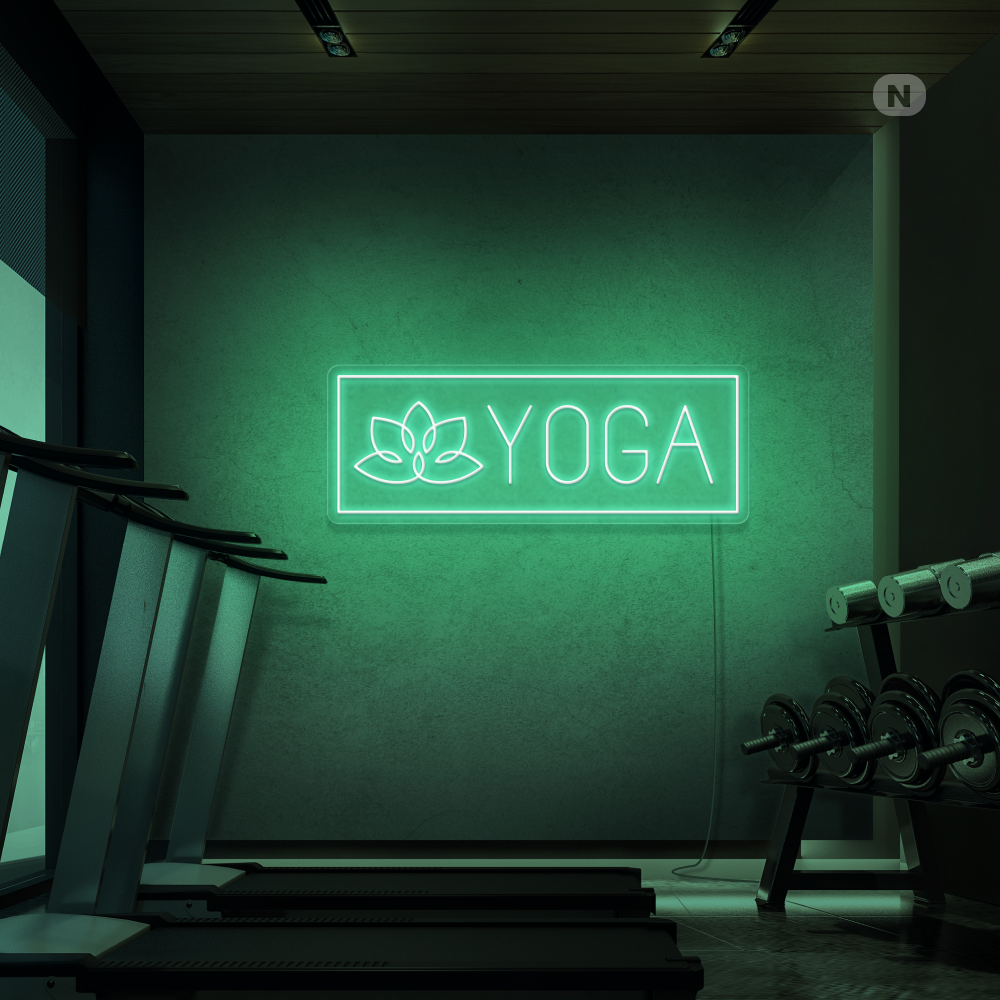 Neonskilt Yoga