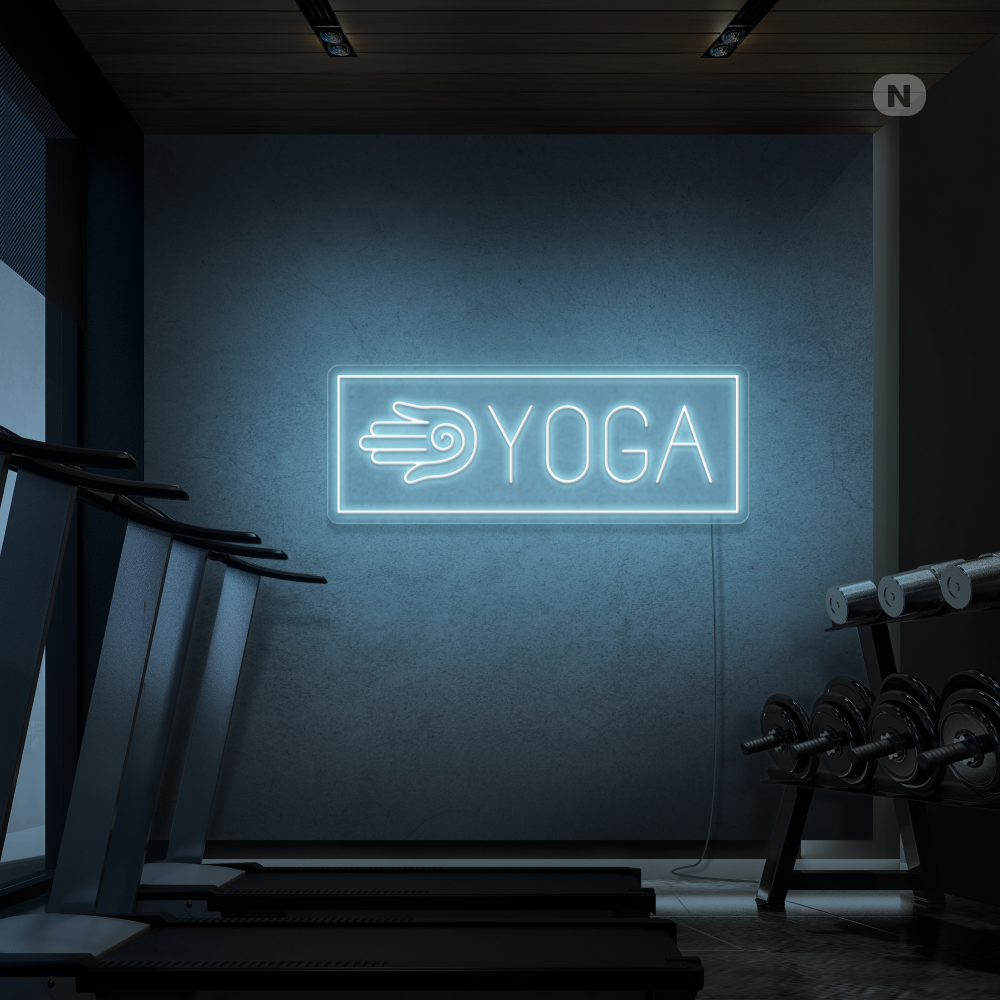 Neonskilt Yoga
