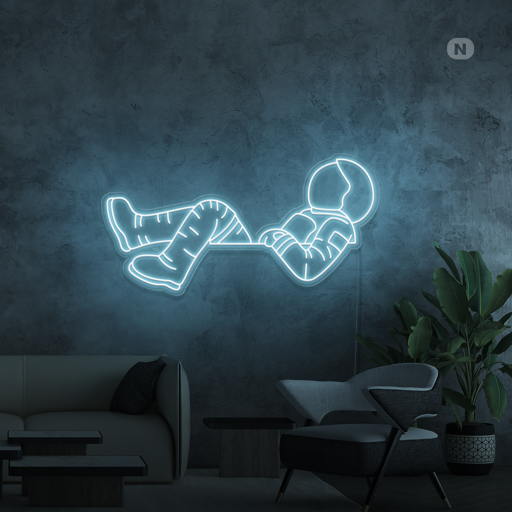 Neonskilt Astronaut