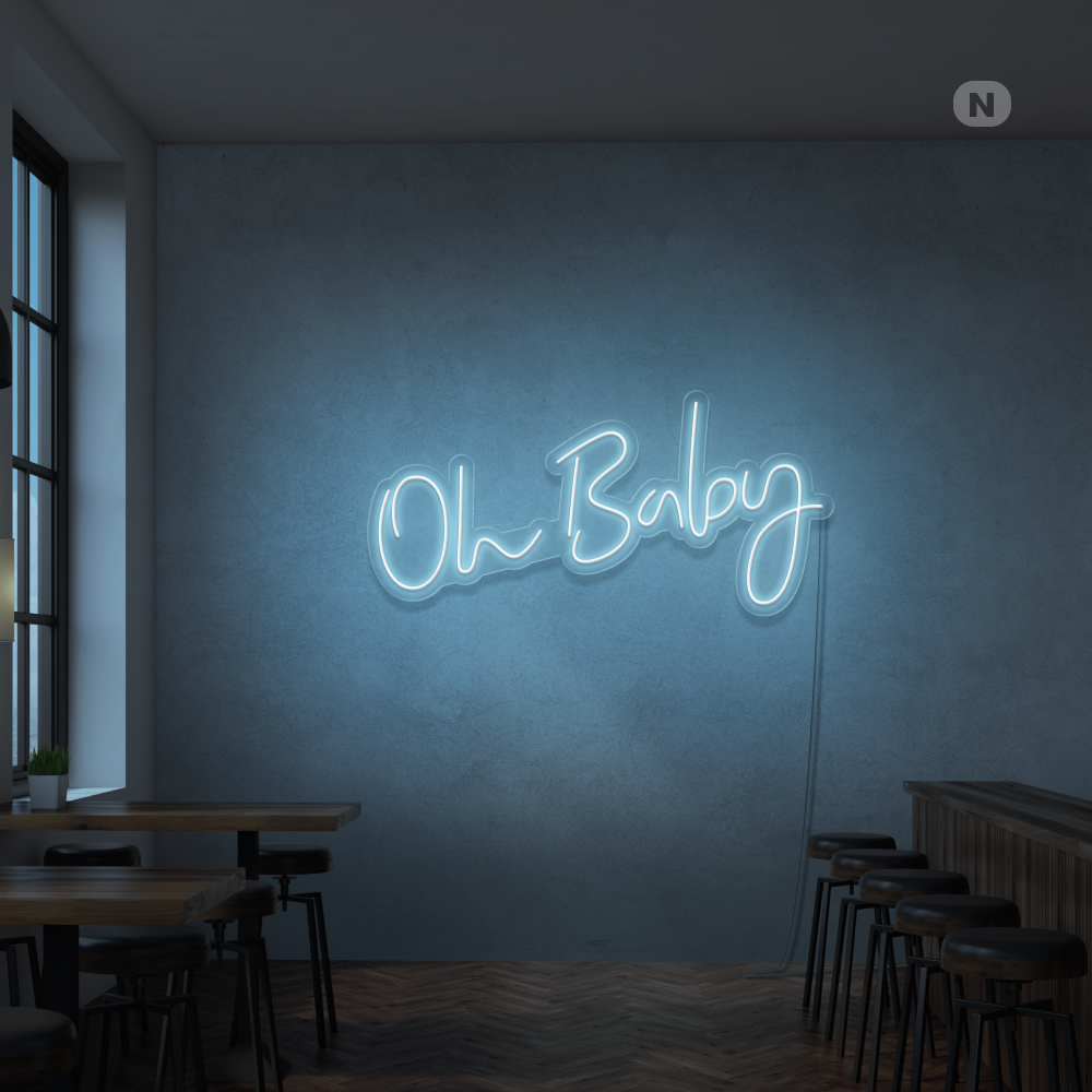 Neonskilt Oh Baby