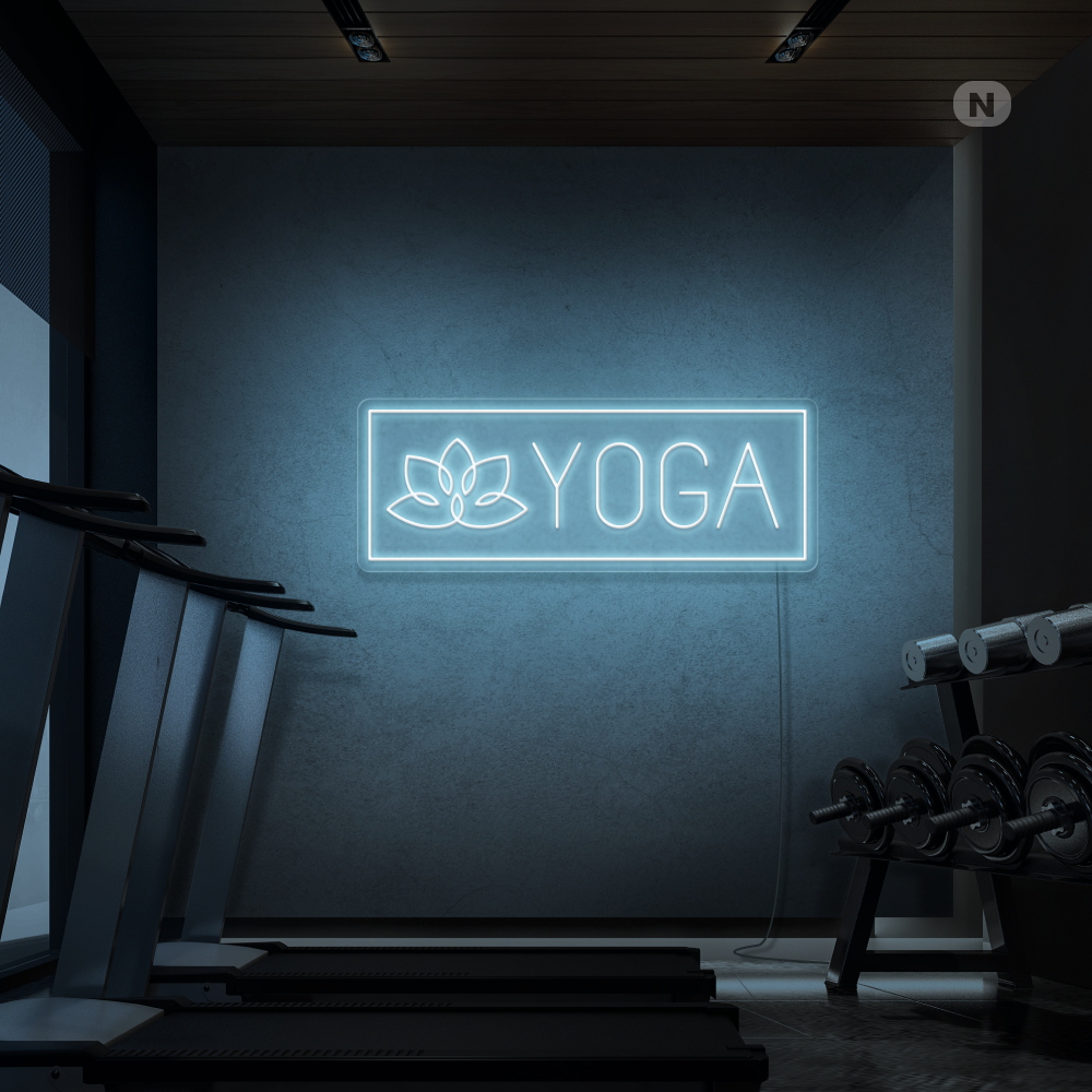 Neonskilt Yoga