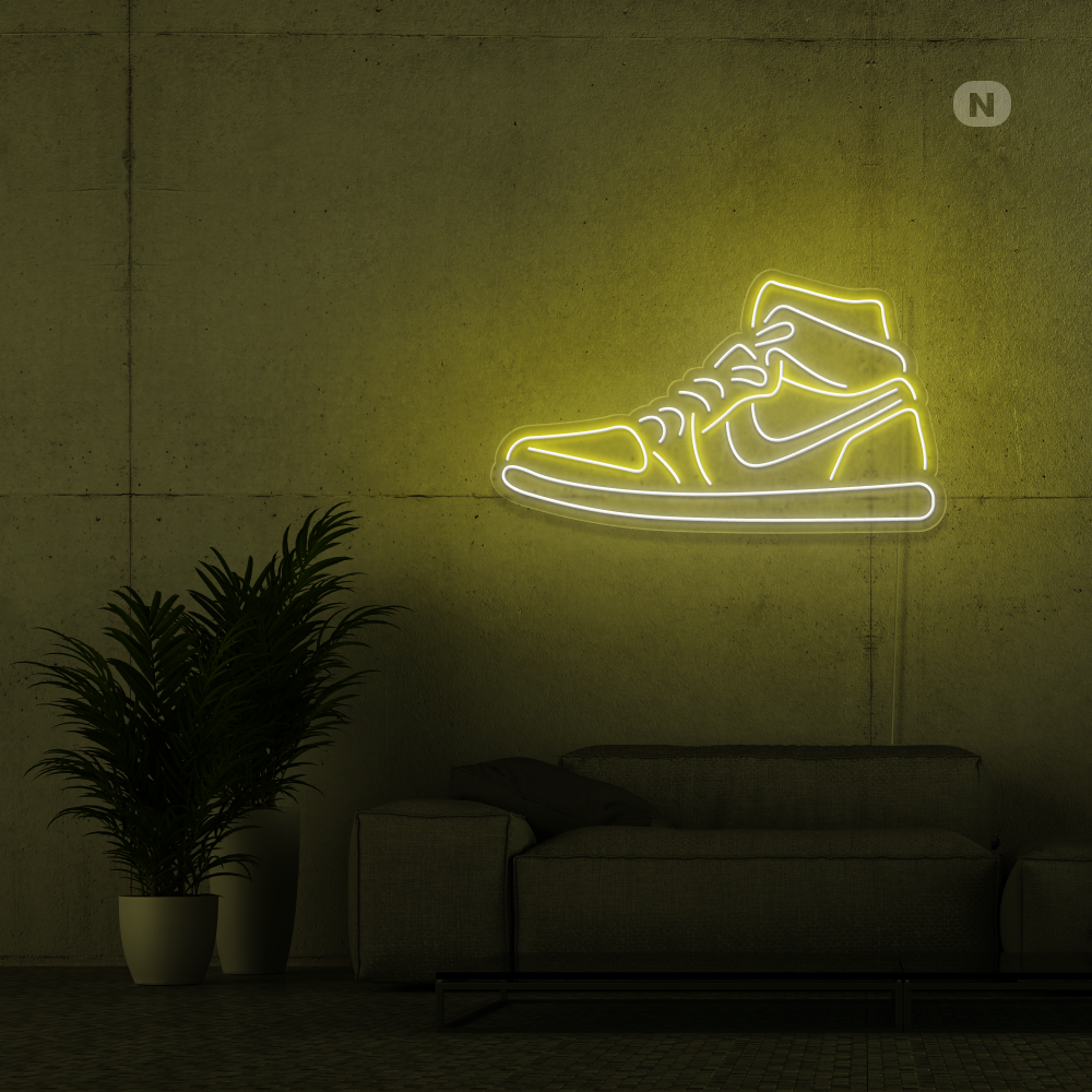 Neonskilt Sko