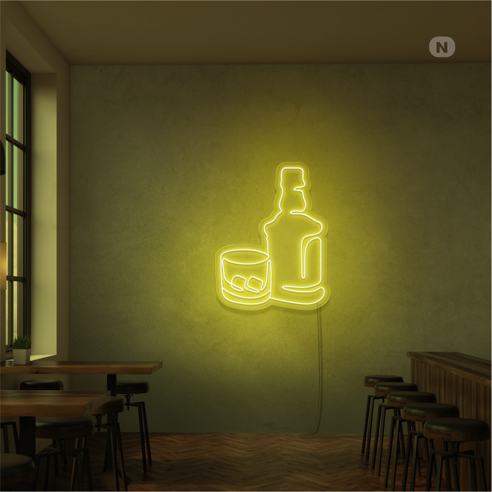Neonskilt Whisky