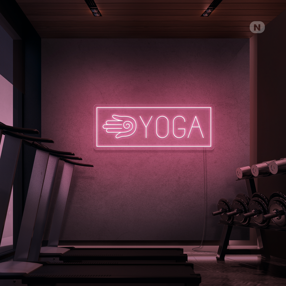 Neonskilt Yoga