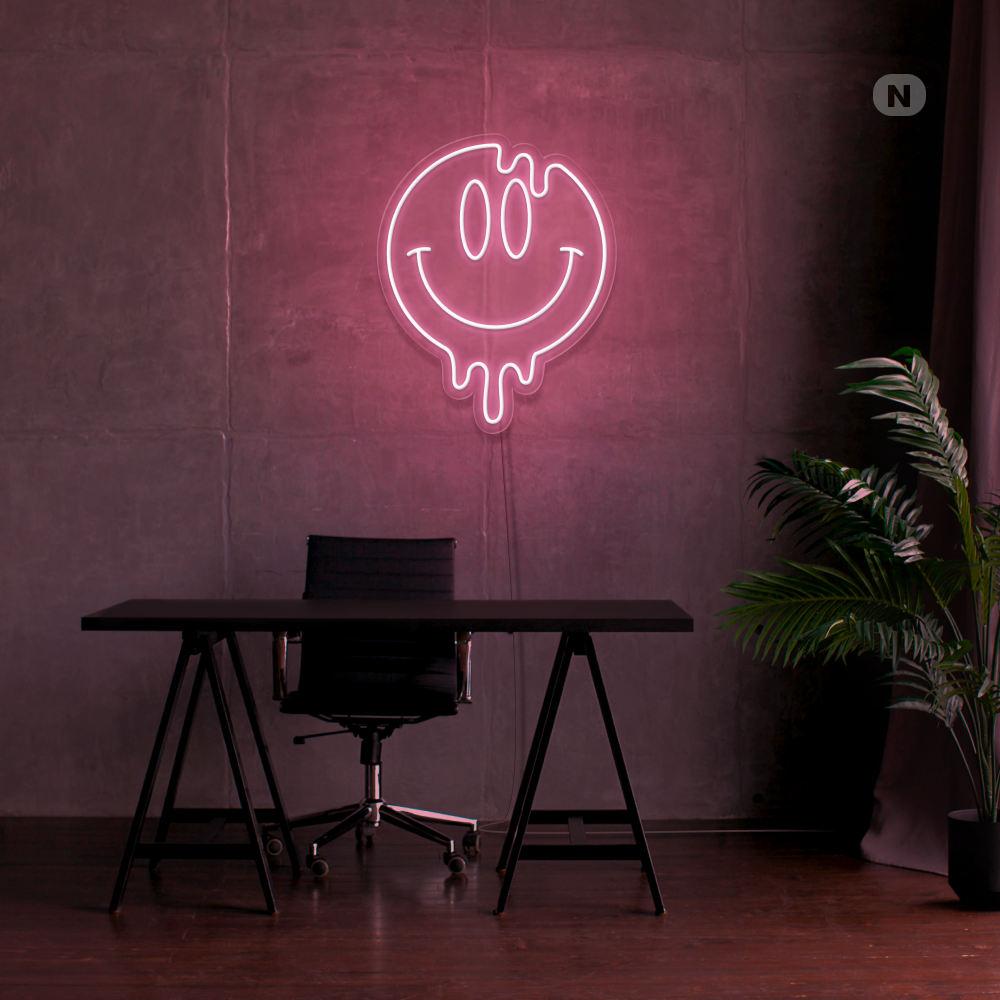Neonskilt Smiley