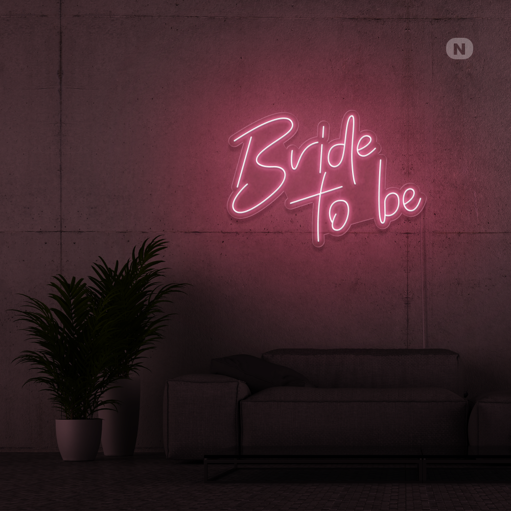 Neonskilt Bride To Be