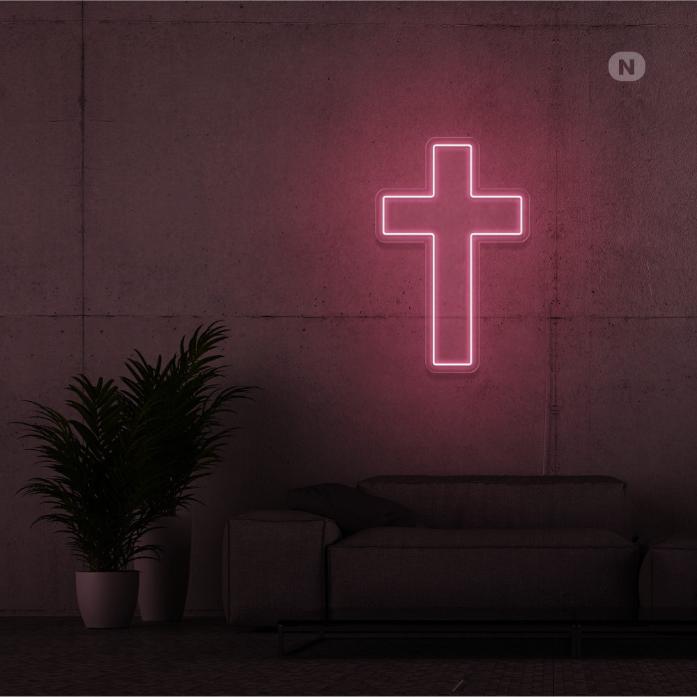 Neon Verlichting Kruis