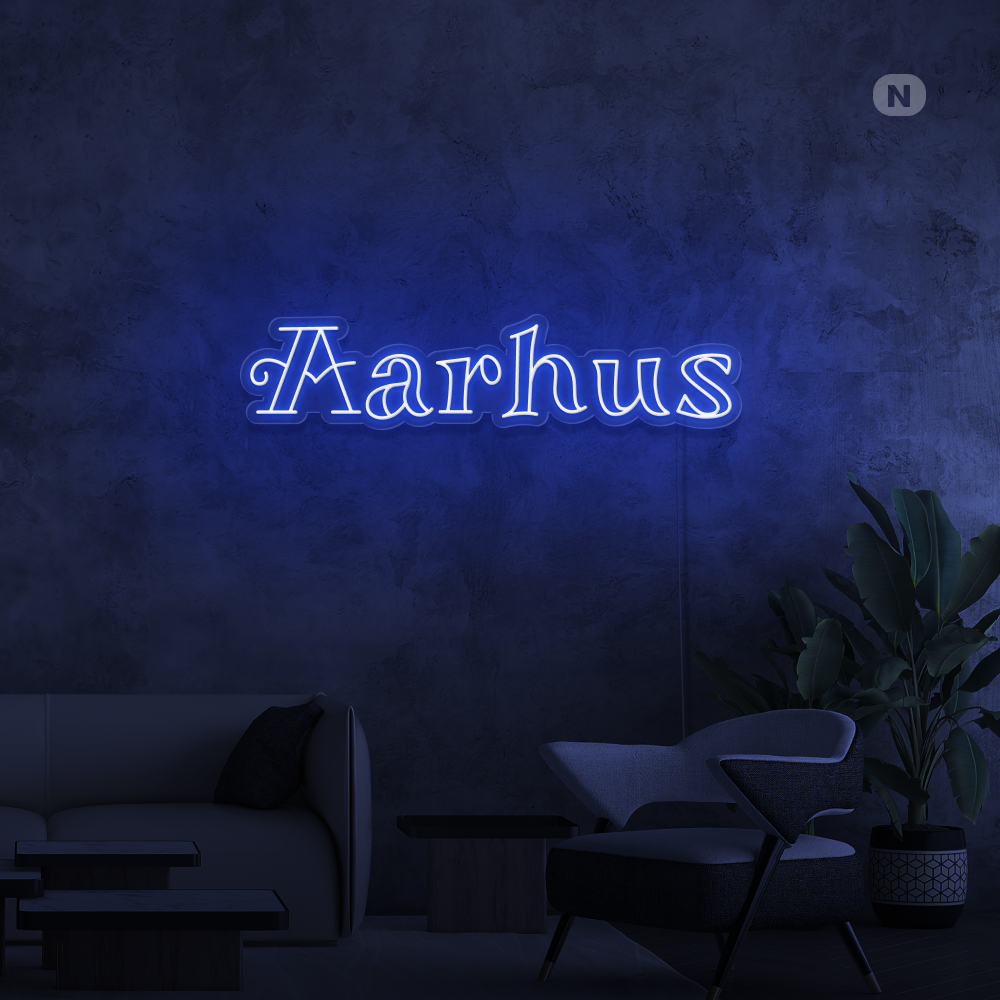 Neonbelysning Aarhus