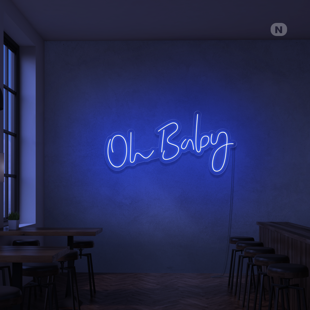 Neonskilt Oh Baby