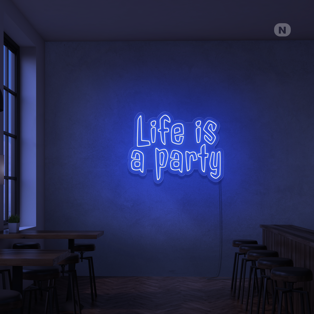 Neon Verlichting Life is a Party