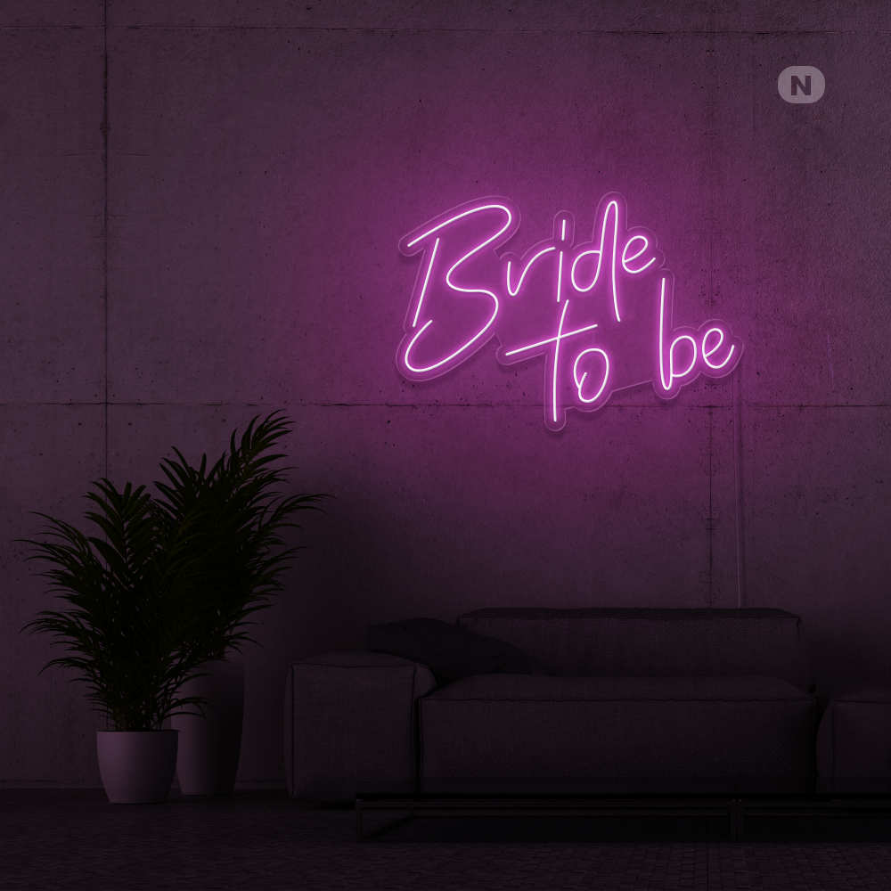 Neonskilt Bride To Be