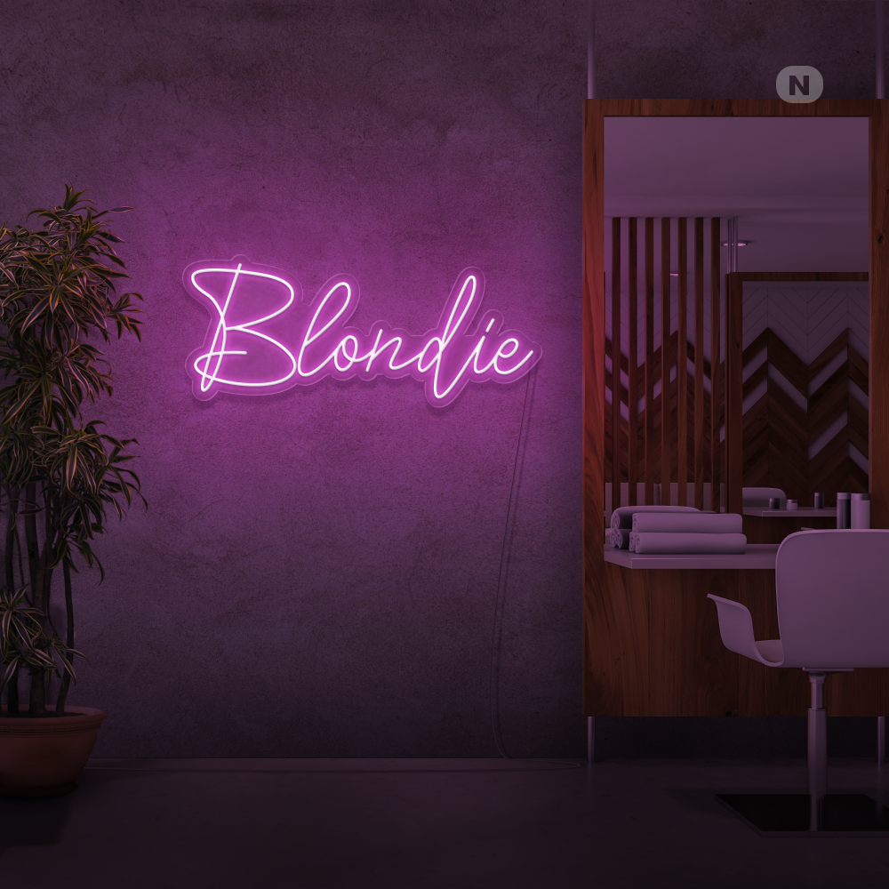 Neon Verlichting Blondie