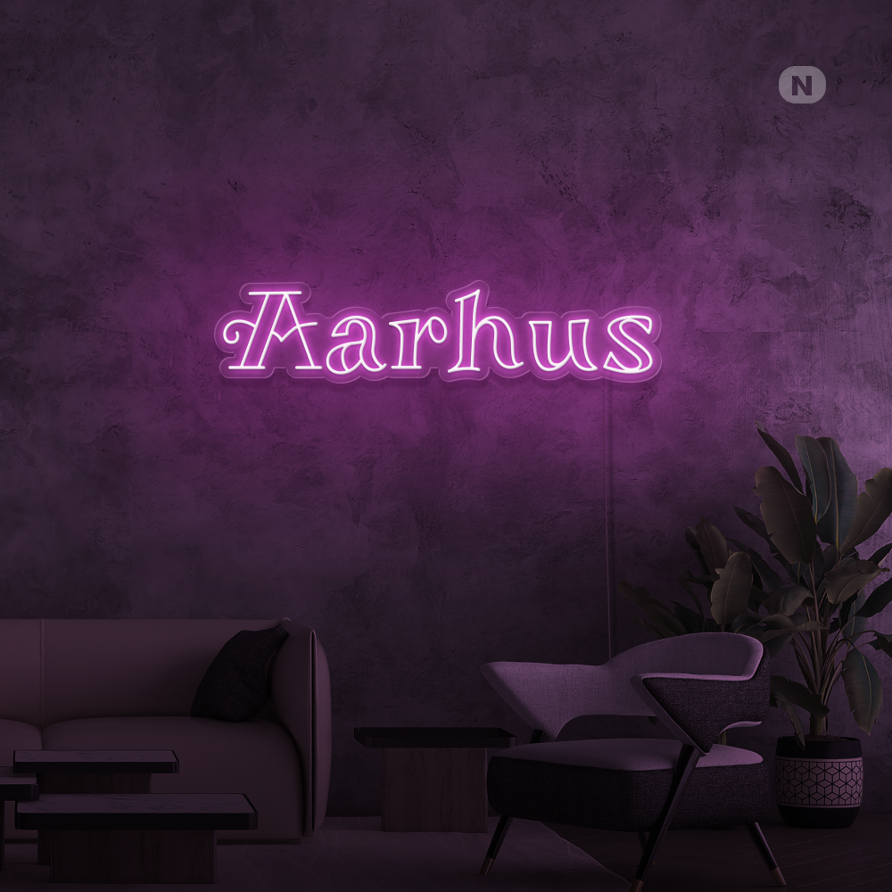 Neonbelysning Aarhus