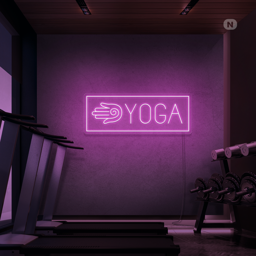 Neonskilt Yoga