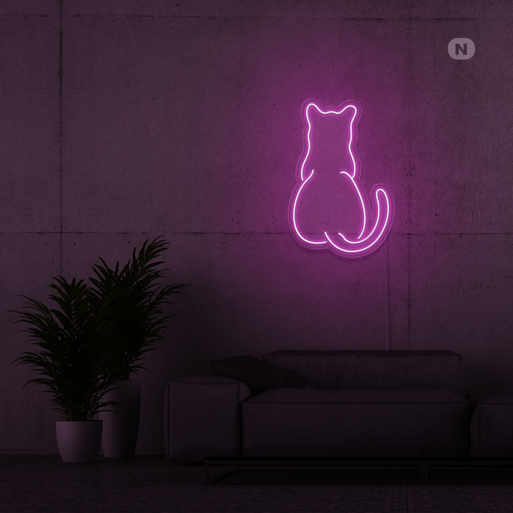 Neonskilt Kat