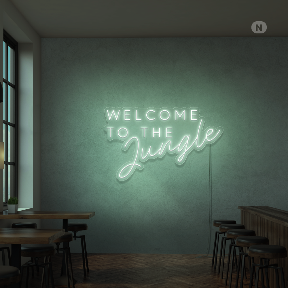 Neonskilt Welcome to the Jungle