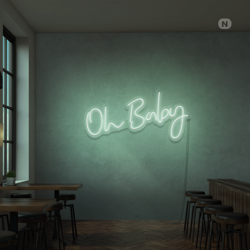Neonskilt Oh Baby