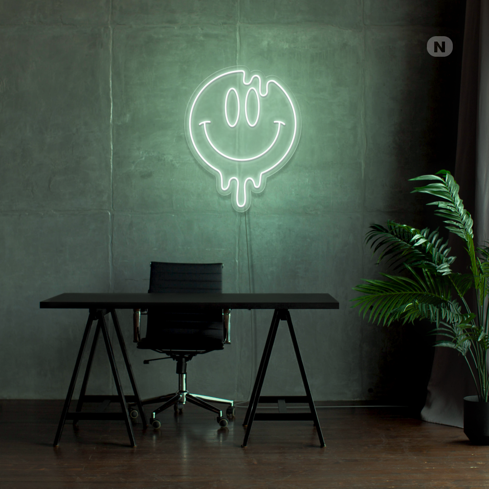 Neonskilt Smiley