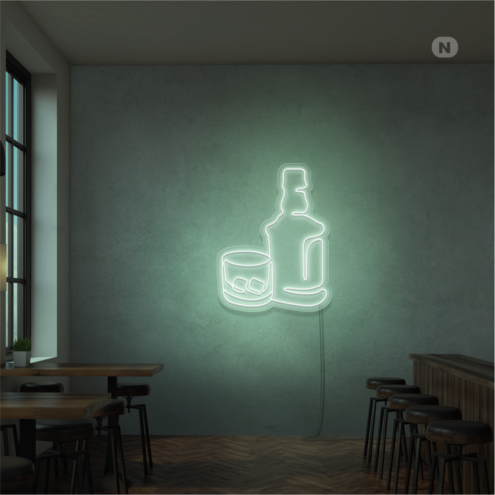 Neonskilt Whisky