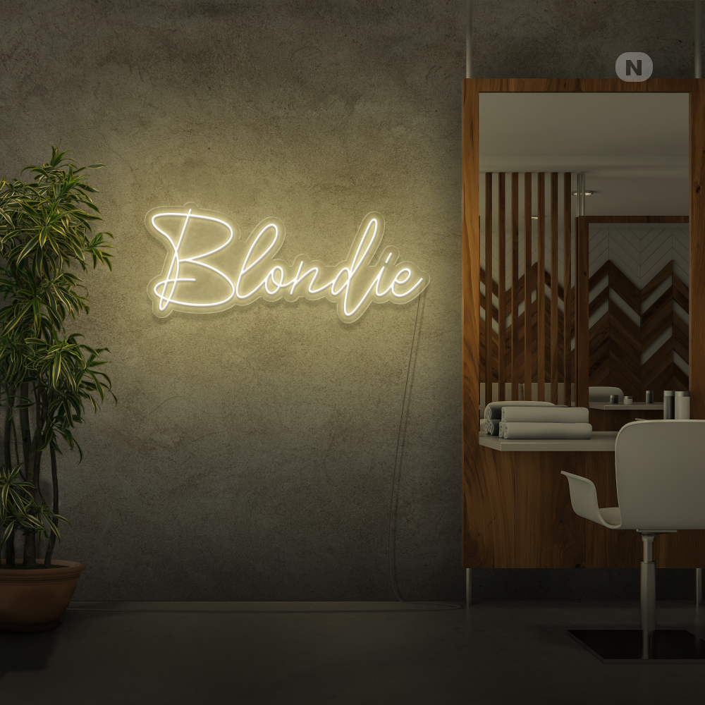 Neon Verlichting Blondie