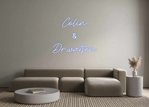 Custom Neon: Colin
...