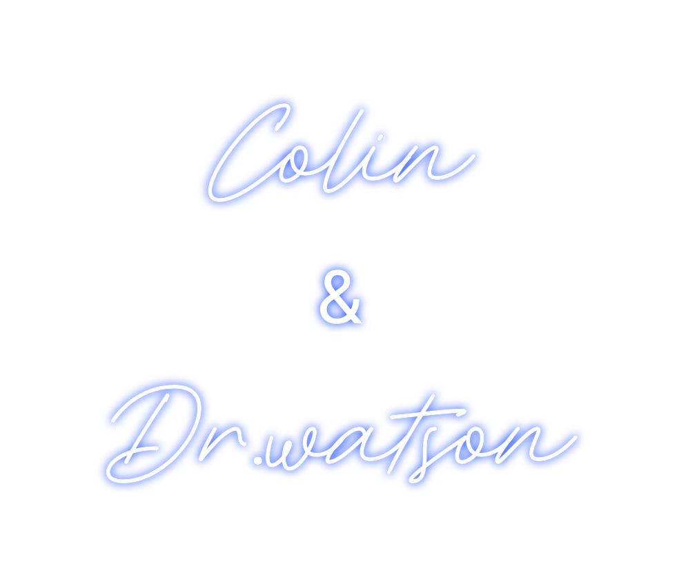 Custom Neon: Colin
...