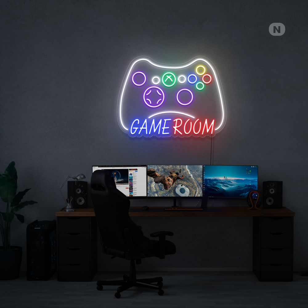 Neonskilt Game Room