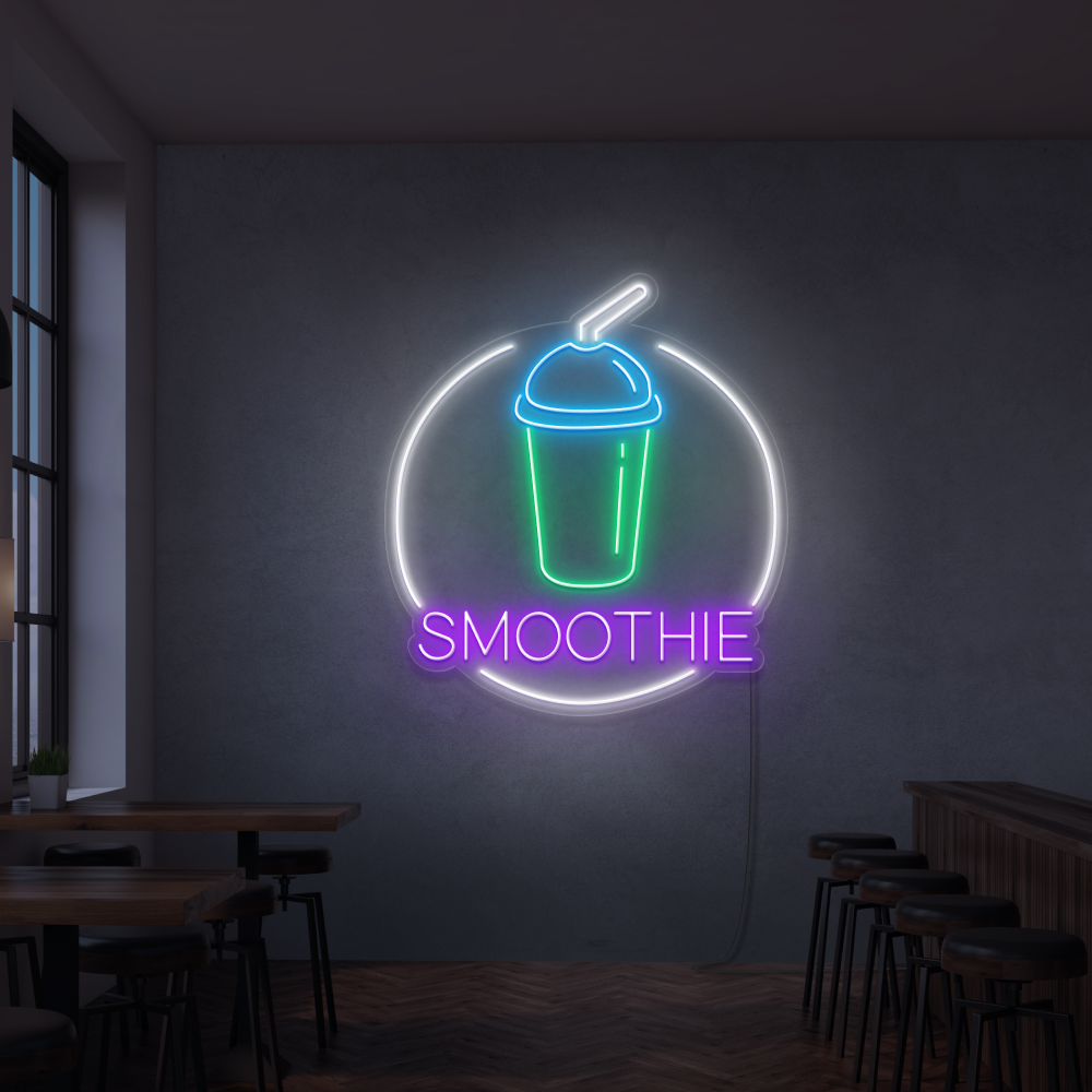 Neonskilt Smoothie