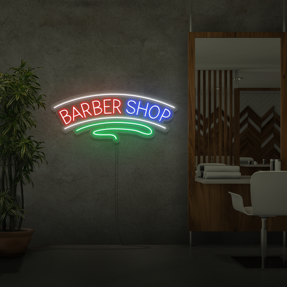 Neonskilt Barber Shop 2