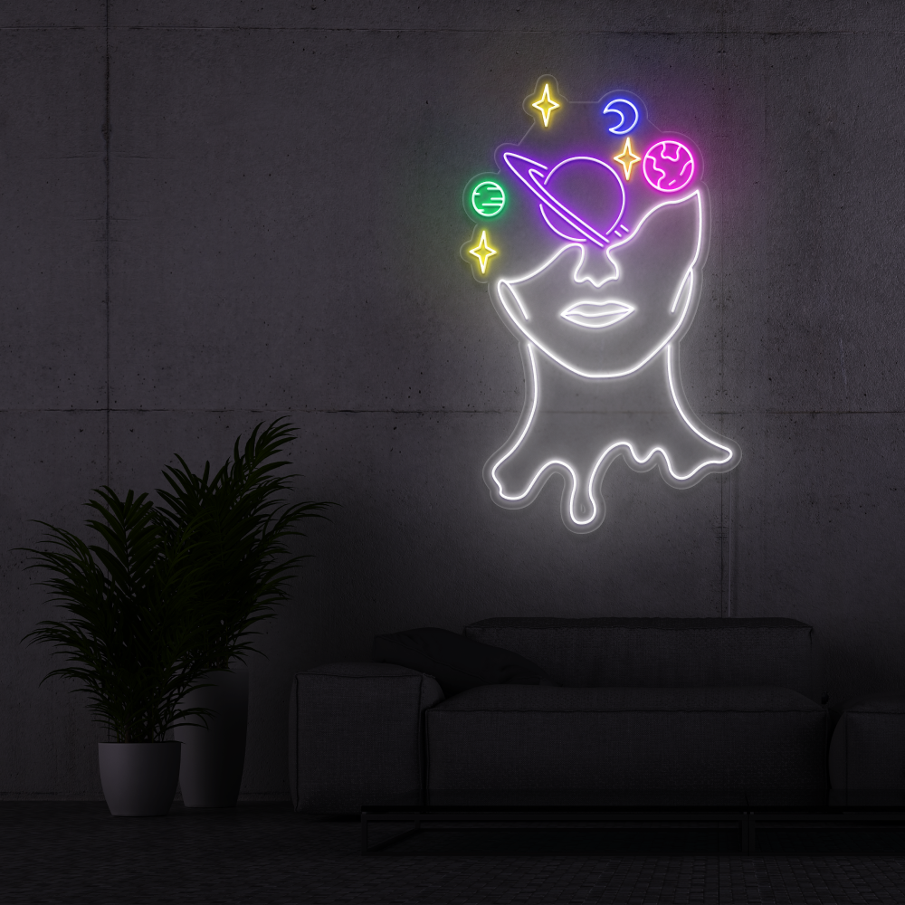 Neonskilt Astrologi