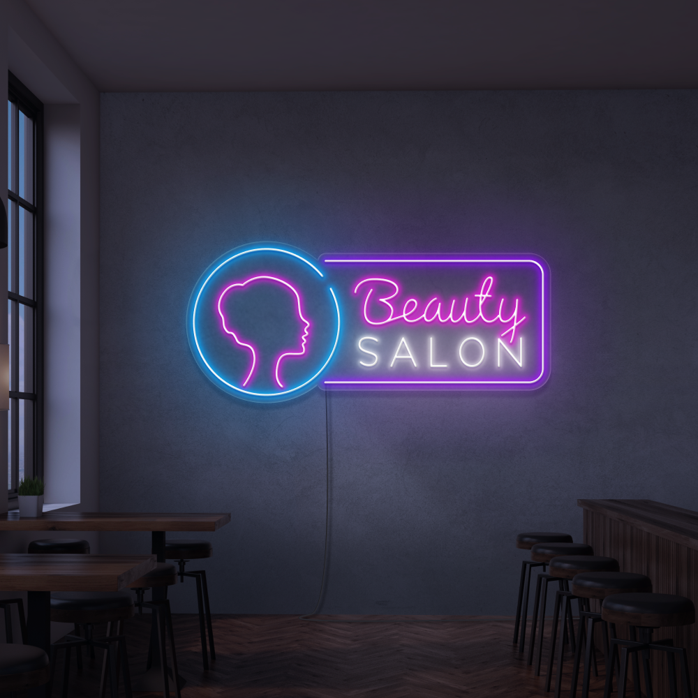 Neonskilt Beauty Salon 2