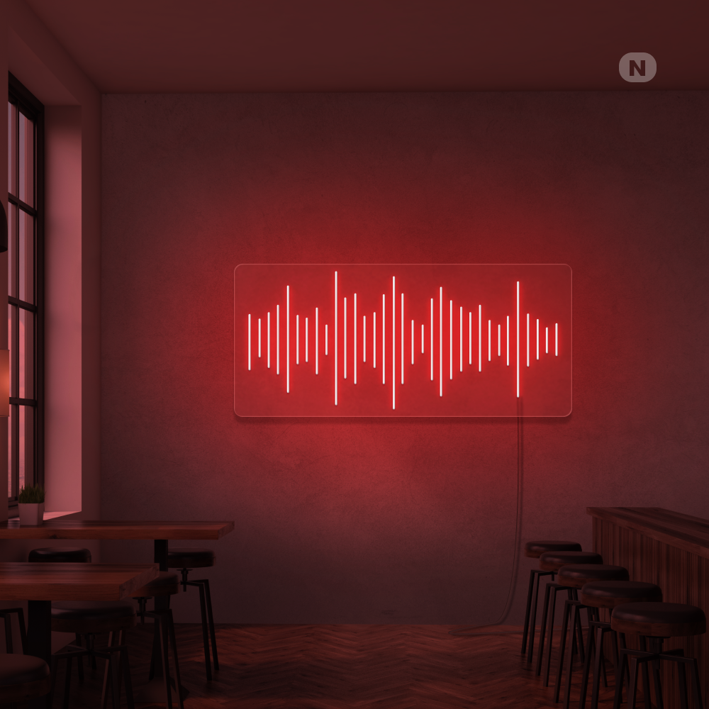 Neonskilt Musikbar