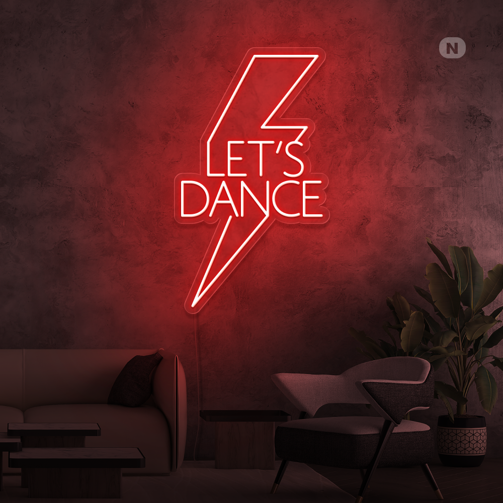 Neonskilt Let's Dance