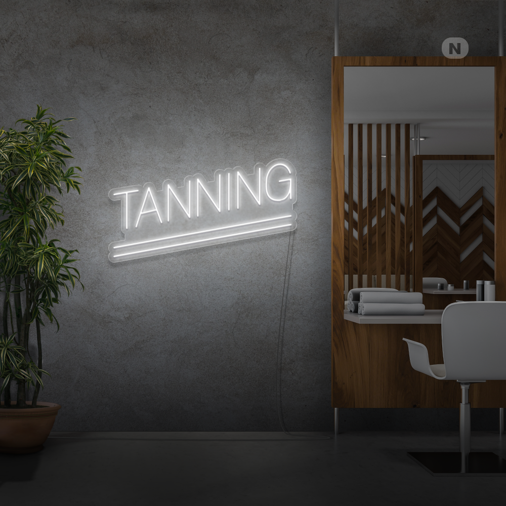 Neonskilt Tanning