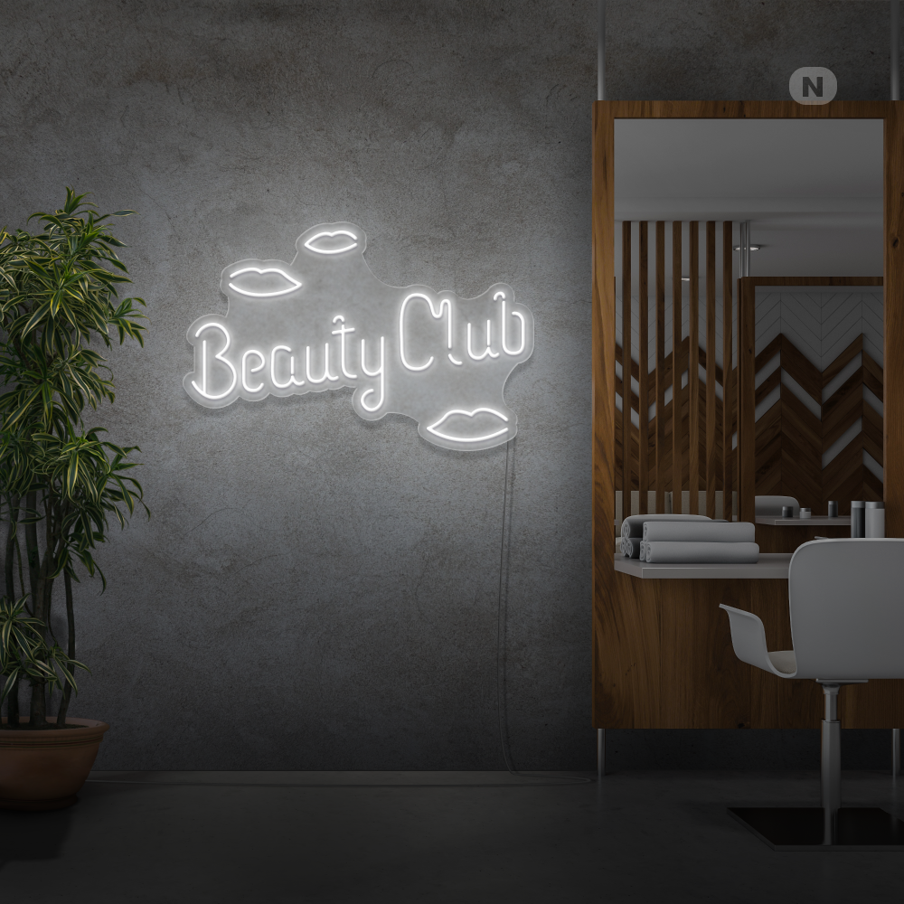Neonskilt Beauty Club