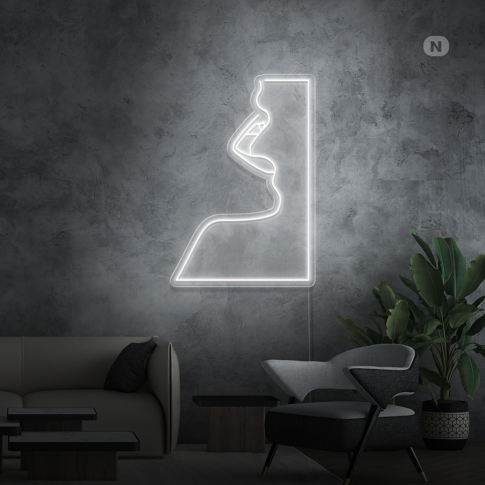 Neonskilt Forførelse