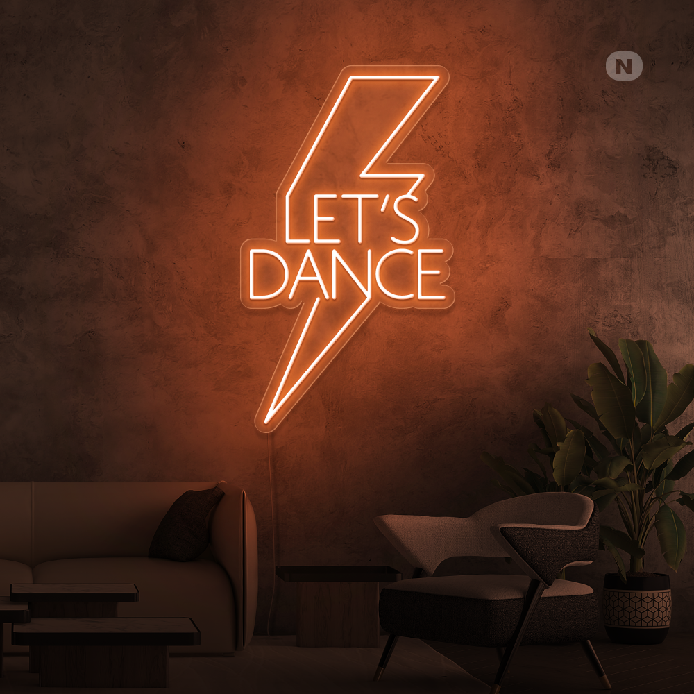 Neonskilt Let's Dance