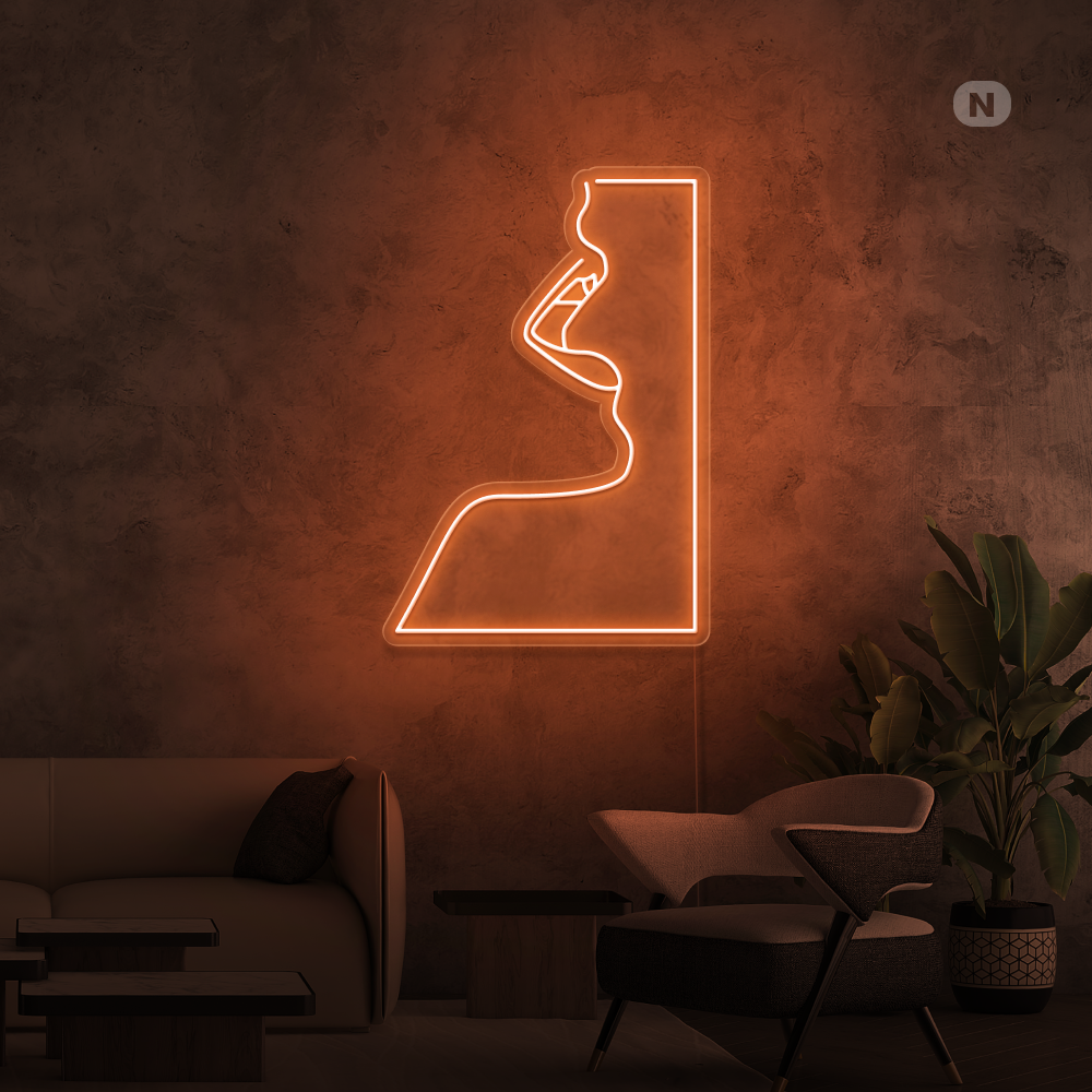 Neonskilt Forførelse